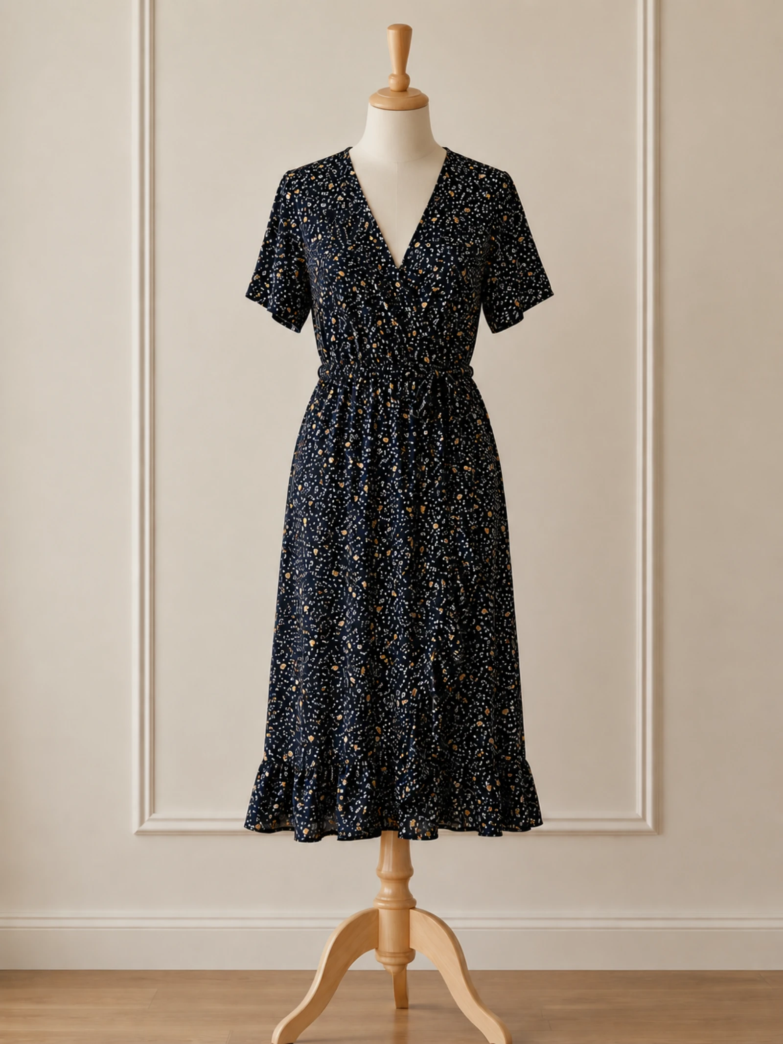 Robe noir et doré 